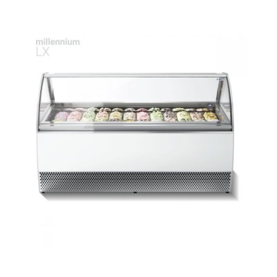 Βιτρίνα παγωτού 16 γεύσεων MILLENNIUM 155 LX
