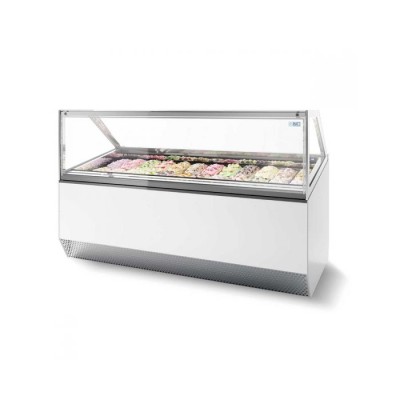 Βιτρίνα παγωτού 12 γεύσεων MILLENNIUM 120 ST