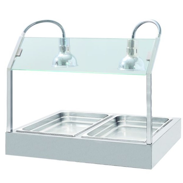 Θερμαντικό hotkon με 2 λάμπες 75X60X69cm NR-PAROS2