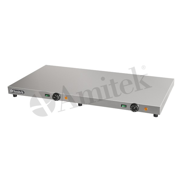 Θερμαινόμενη Ανοξείδωτη Επιφάνεια 1200Watt PI100 italy 100Χ50Χ7