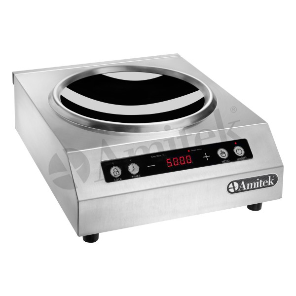 Επαγωγική εστία wok με μονή επιφάνεια μαγειρέματος TT500W WOK Touch 40Χ49Χ19