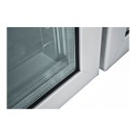 Ψυγείο πάγκος συντήρηση με 2 κρυστάλλινες πόρτες 139X70X85 εκ BM-PGG139