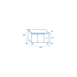 Ψυχόμενος πάγκος QR 2100SG - GN 1/1 (ΑΠΟΜΑΚΡΥΣΜΕΝΗΣ ΣΥΝΔΕΣΗΣ REMOTE)