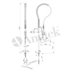 Μονάδα Ντους RBT300F2 35Χ38Χ8