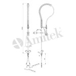 Μονάδα Ντους RBT300R 42Χ17Χ9