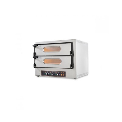 Επαγγελματικός Φούρνος Πίτσας Ηλεκτρικός Resto Italia 74x60/74x60 εκ RST-KUBE-2