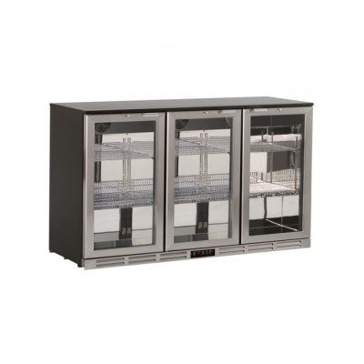 Ψυγείο βιτρίνα συντήρηση με 3 πόρτες επιδαπέδιο back bar 135x53x83,5 εκ S 285 XH