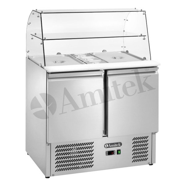 Στατικό Ψυχόμενο Ψυγείο Σαλατών GN1/1 AK940GQ