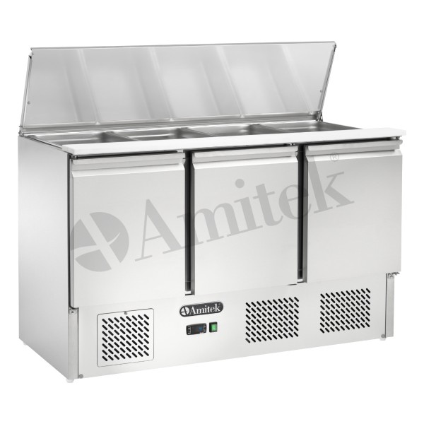 Αεριζόμενο Ψυχόμενο Ψυγείο Σαλατών GN1/1 AK923V 137Χ70Χ87