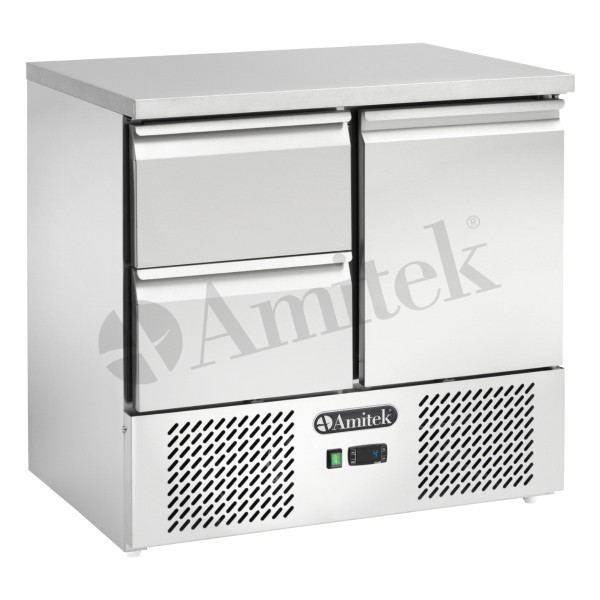 Αεριζόμενο Ψυχόμενο Ψυγείο Σαλατών με Συρτάρια AK921V-2D