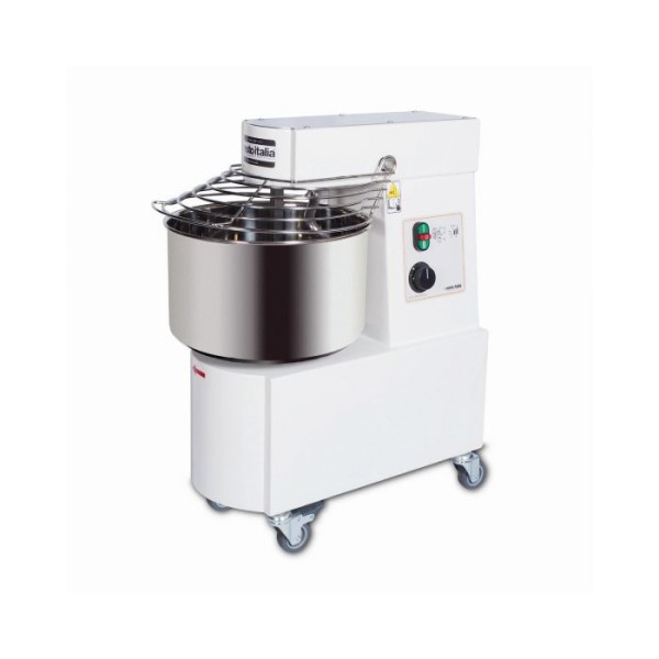 Ζυμωτήριο Resto Italia τριφασικό 48 λίτρων με σταθερό κάδο & κεφαλή 2 ταχύτητες RST-SK50TR2V