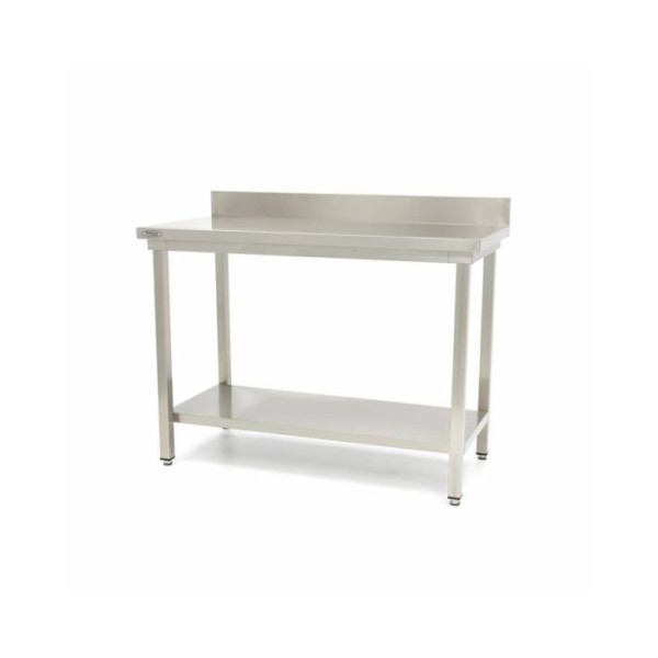 Τραπέζι από ανοξείδωτο χάλυβα με πλάτη 200x60cm με ρυθμιζόμενο ύψος MAX-09300995