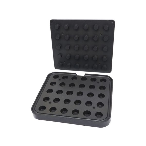 Στρογγυλή φόρμα για βαφλες 35/29mm 30 τεμαχίων MAX-09374310