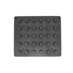 Στρογγυλή φόρμα για βαφλες 35/29mm 30 τεμαχίων MAX-09374310