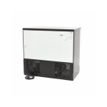 Βιτρίνα ψυχόμενη επιτραπέζια μαύρη με 2 αρθρωτές πόρτες MAX-09400905