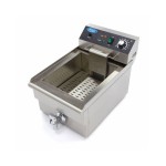 Φριτέζα ηλεκτρική επιτραπέζια 16L με βρύση αποστράγγισης 33.6Χ53Χ38.5 ΜΑΧ-09365010