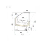 Βιτρίνα παγωτού 24 γεύσεων SUPERCAPRI 220 (H135)