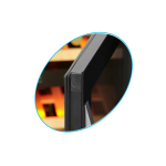 Ψυγείο βιτρίνα 2 θερμοκρασιών frameless κρασιών επιτραπέζιο μάυρο 59.5x57x82 εκ TFW200-2F