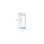 Βιτρίνα συντήρησης TKG 388 350lt