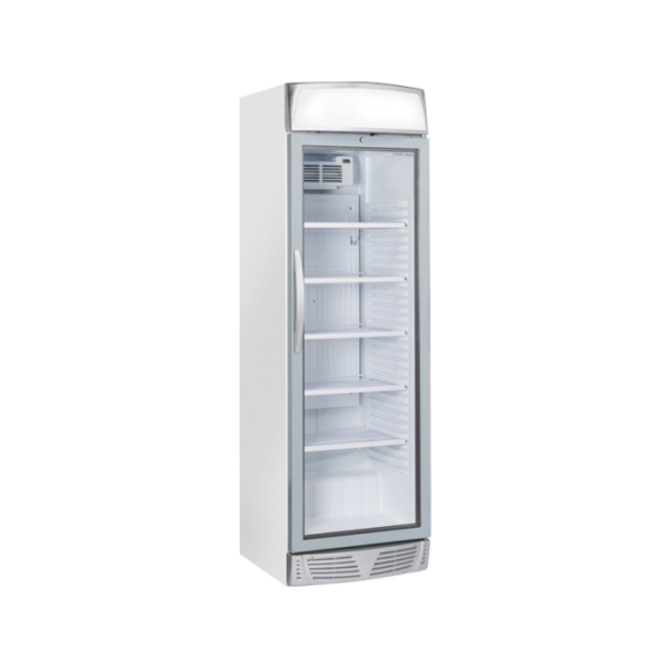 Βιτρίνα αναψυκτικών TKG 388C με διαφημιστική μετώπη 350lt