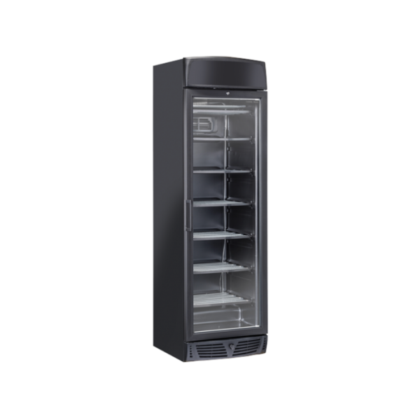 Οριζόντιος καταψύκτης TNG 390CB με διαφημιστική μετώπη 300 lt.