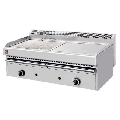 Επιτραπέζια Σχαριέρα αερίου νερού+πλάκα 100x51x43cm NR-V25