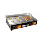 VEG-836 Πλατώ ψησίματος διπλό-επιφάνεια ραβδωτή Dynamic ICS-300.0603