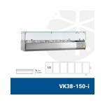 Ψυγείο σαλατών επιτραπέζιο για 6 GN 1/3 1500x395x225(435) εκ VK38-150