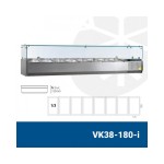 Ψυγείο σαλατών επιτραπέζιο για 8 GN 1/3 1800x395x225(435) εκ -VK38-180