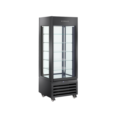 Βιτρίνα ζαχαροπλαστικής VRP 404B 440lt (μαύρο χρώμα)