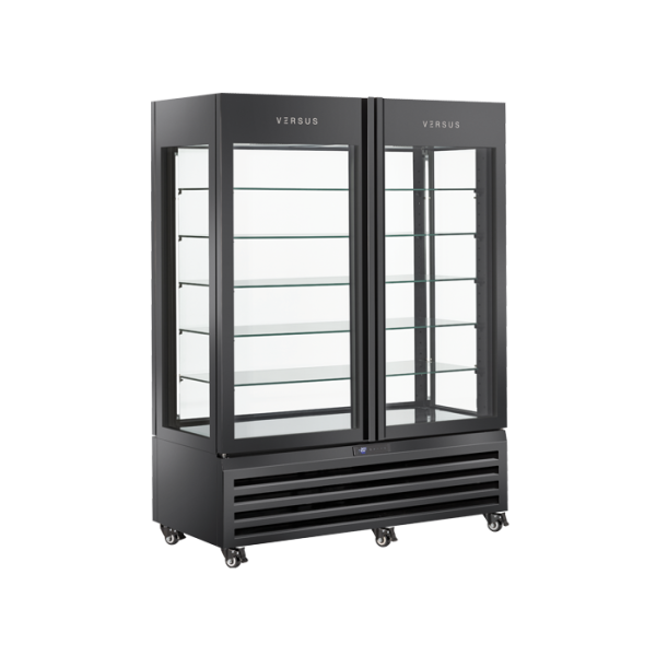 Βιτρίνα ζαχαροπλαστικής VRP 804B 800lt (Μαύρη)