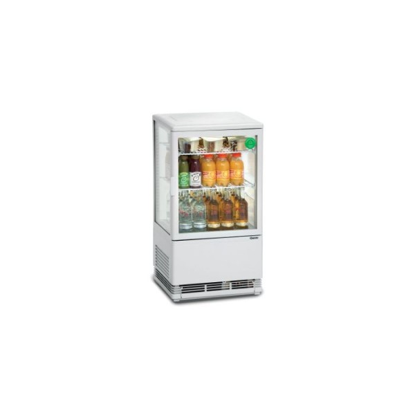 Ψυγείο βιτρίνα συντήρηση επιτραπέζιο λευκό 700258G 43,5x38,5x80,5 εκ