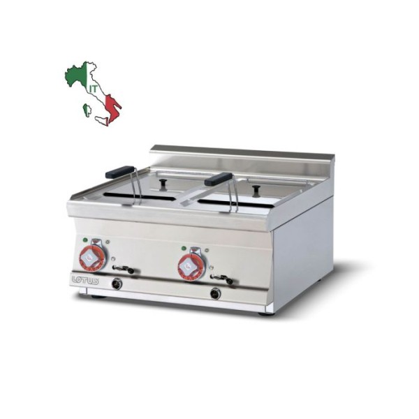 Φριτέζα ηλεκτρική διπλή 10+10 lt F2/10T-66ET