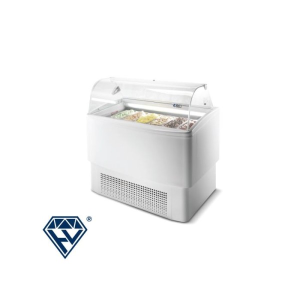 Βιτρίνα παγωτού 6 γεύσεων FIJI 6 LX