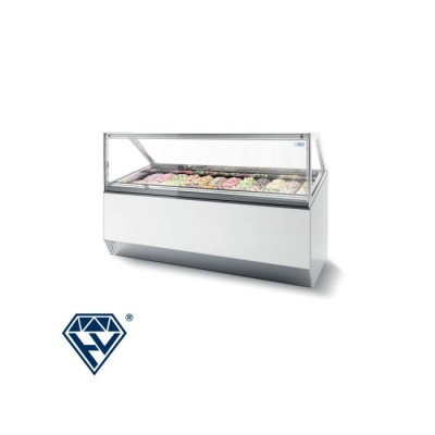 Βιτρίνα παγωτού 18 γεύσεων MILLENNIUM 170 ST