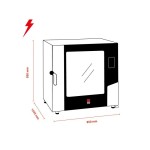 Φούρνος κυκλοθερμικός 6 θέσεων 600x400 απευθείας ψεκασμού με αυτόματο πλύσιμο MKF 664 BM