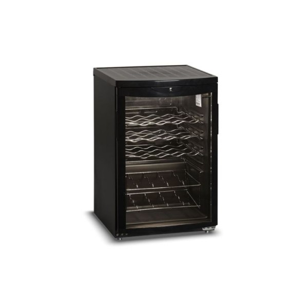 Ψυγείο βιτρίνα κρασιών συντήρηση επιτραπέζια 50.3χ56.7χ77.5 εκ SC85 BLACK