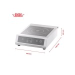 Επαγωγική εστία ηλεκτρονική Schott Ceran 105843S | IK 35TCS