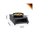 Επαγωγική εστία ηλεκτρονική 105926 | IK 35TC-SW