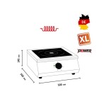 Επαγωγική εστία αναλογική XL 105978 | ITH 80-230