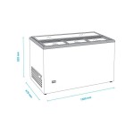 Ψυγείο συντήρησης Back Bar AGF500N