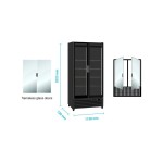 Βιτρίνα συντήρησης διπλή ICOOL 110 JUMBO BLACK