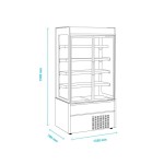 Self service συντήρησης με ανοιγόμενες πόρτες MAE 130 PV