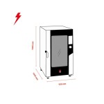 Φούρνος κυκλοθερμικός 20 θέσεων GN 1/1 απευθείας ψεκασμού με ενσωματωμένο πλύσιμο MKF 2011 TS