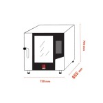 Φούρνος κυκλοθερμικός 5 θέσεων GN 1/1 απευθείας ψεκασμού με ενσωματωμένο πλύσιμο MKF 511 BM