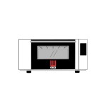 Φούρνος ηλεκτρικός στατικός με ατμό MKF D1T