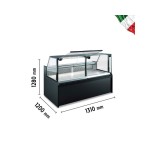 Βιτρίνα αλλαντικών-κρεάτων SAMA 125 XL