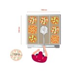 Φούρνος πίτσας 9 x Ø33cm E9 1305x1185x412(h)mm