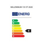 Βιτρίνα παγωτού 16 γεύσεων MILLENNIUM 155 ST