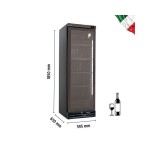 Βιτρίνα κρασιών ICOOL 40 W BLACK